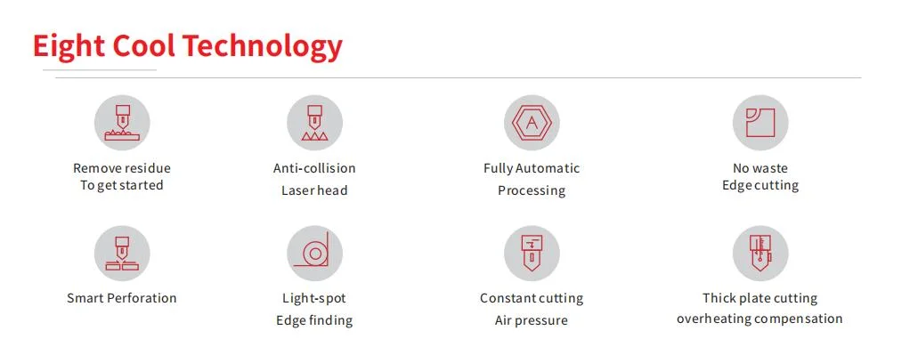 Double Exchange Platforms 1500W 2000W 3000W 6000W 8kw 10kw 12kw 20kw Fiber Laser Cutting Machine