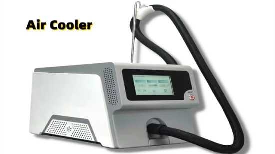 Macchina portatile ad aria fredda con laser freddo per il trattamento laser Sistema di raffreddamento criogenico del dispositivo di raffreddamento della pelle dell'aria