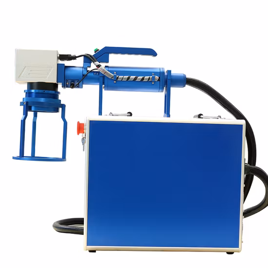 Mini macchina per marcatura laser con mini marcatore laser a fibra ottica da 20 W 30 W 50 W